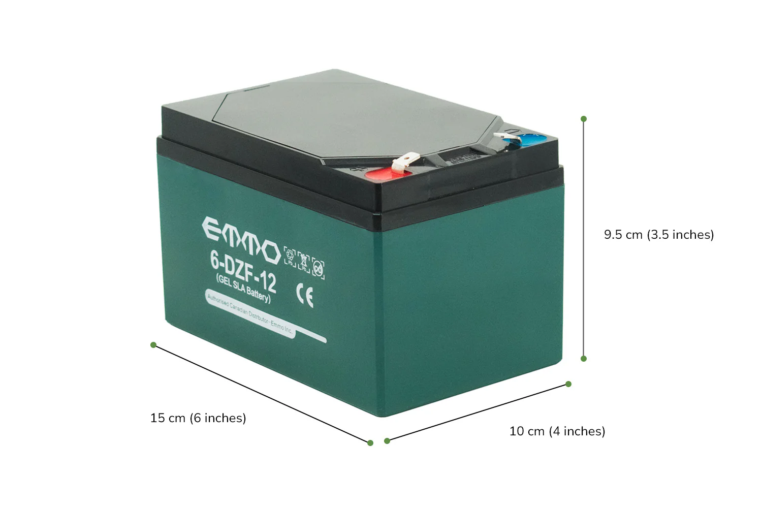12V/12Ah Lead Acid Battery - Image 2