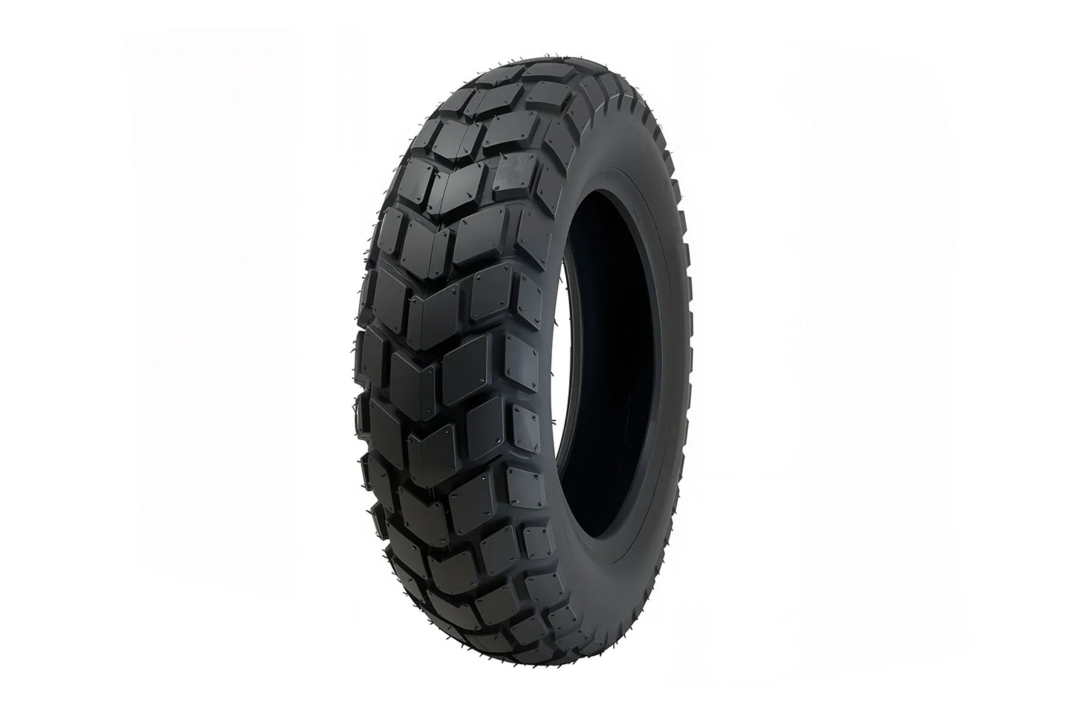130/90-10 Knobby Tubeless Tire