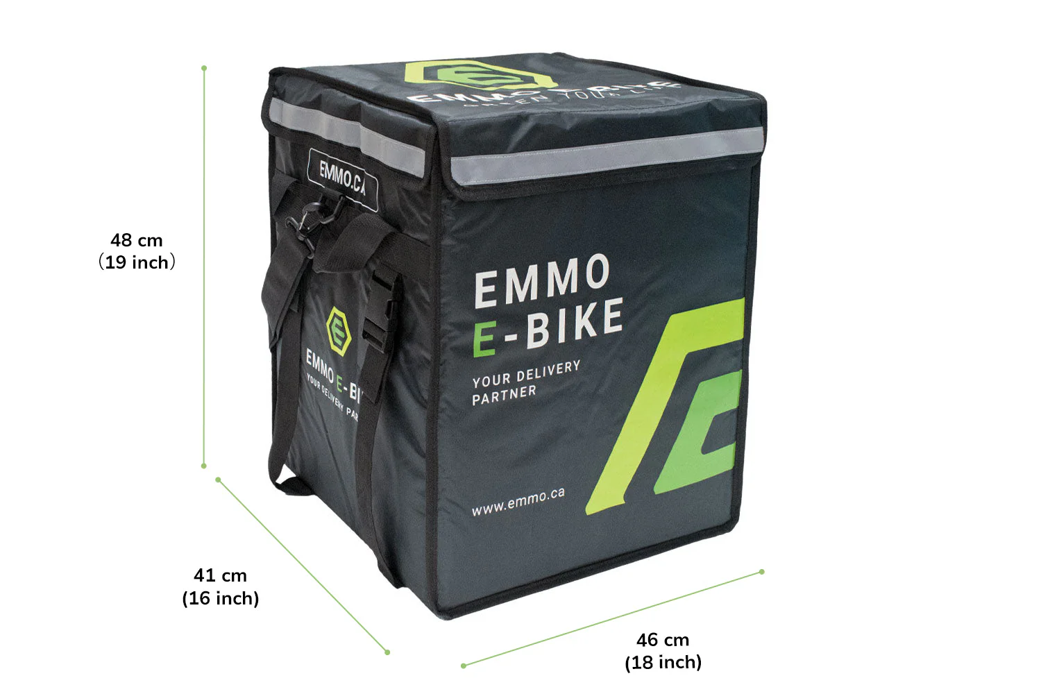 EMMO Delivery Bag + Rack combo - Image 4