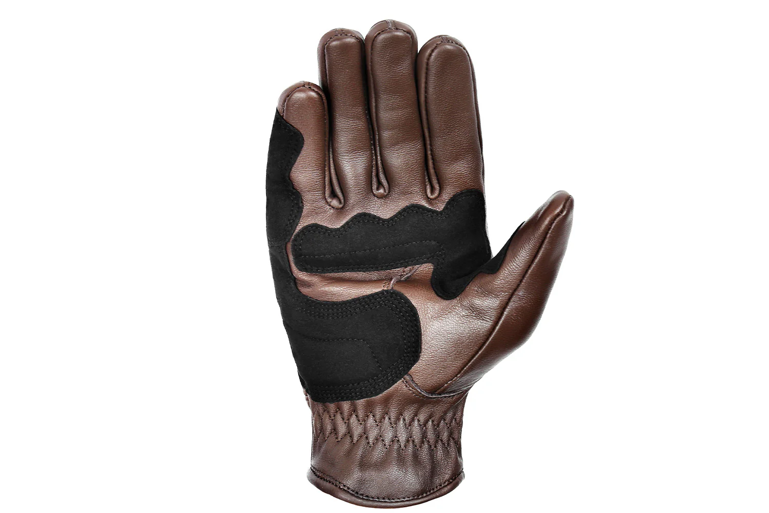 Leather motorcycle gloves - Image 3