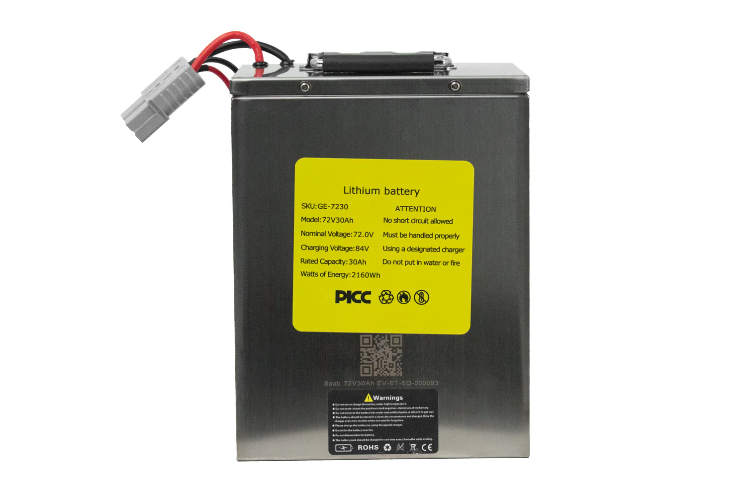 72V Lithium Battery - Image 3