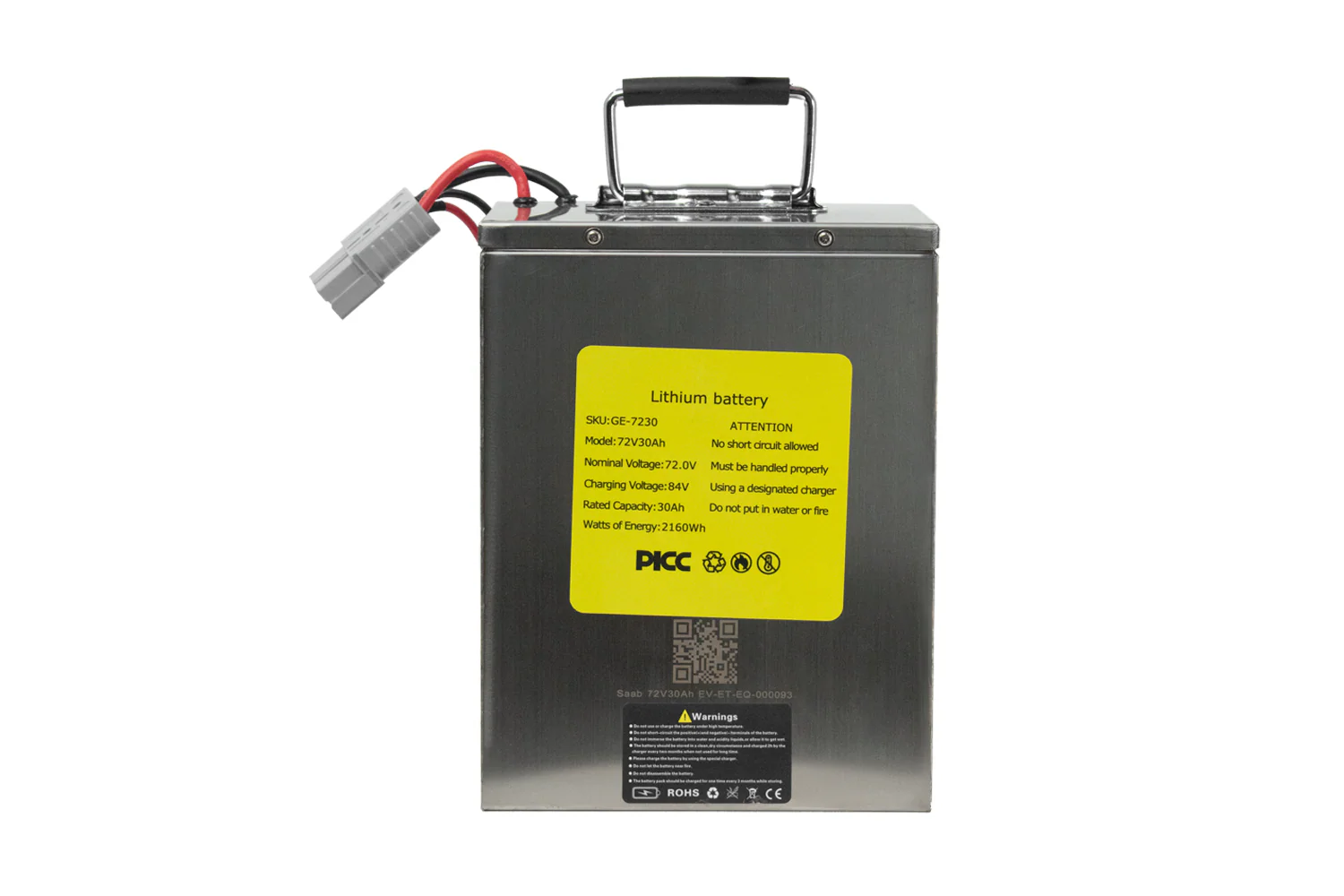 72V Lithium Battery - Image 4