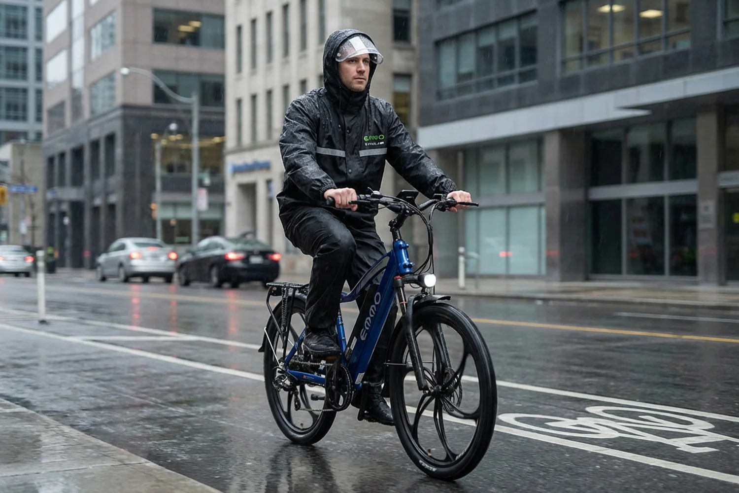 EMMO Hi Vis Rain Suit - Image 2