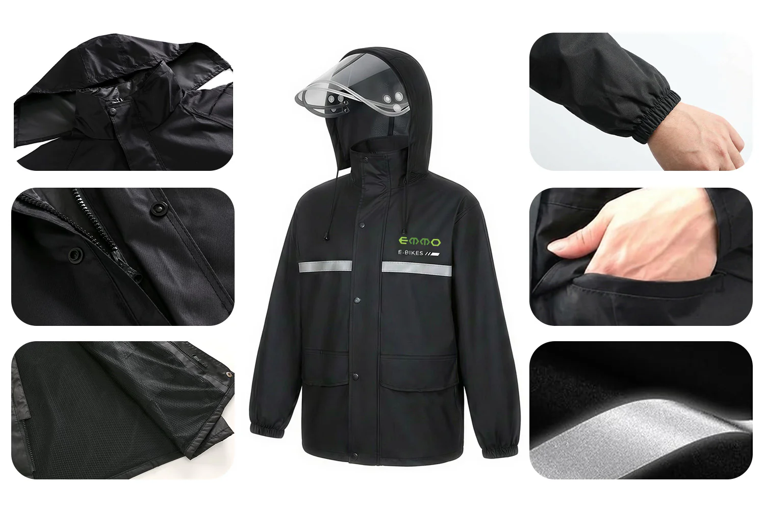 EMMO Hi Vis Rain Suit - Image 5