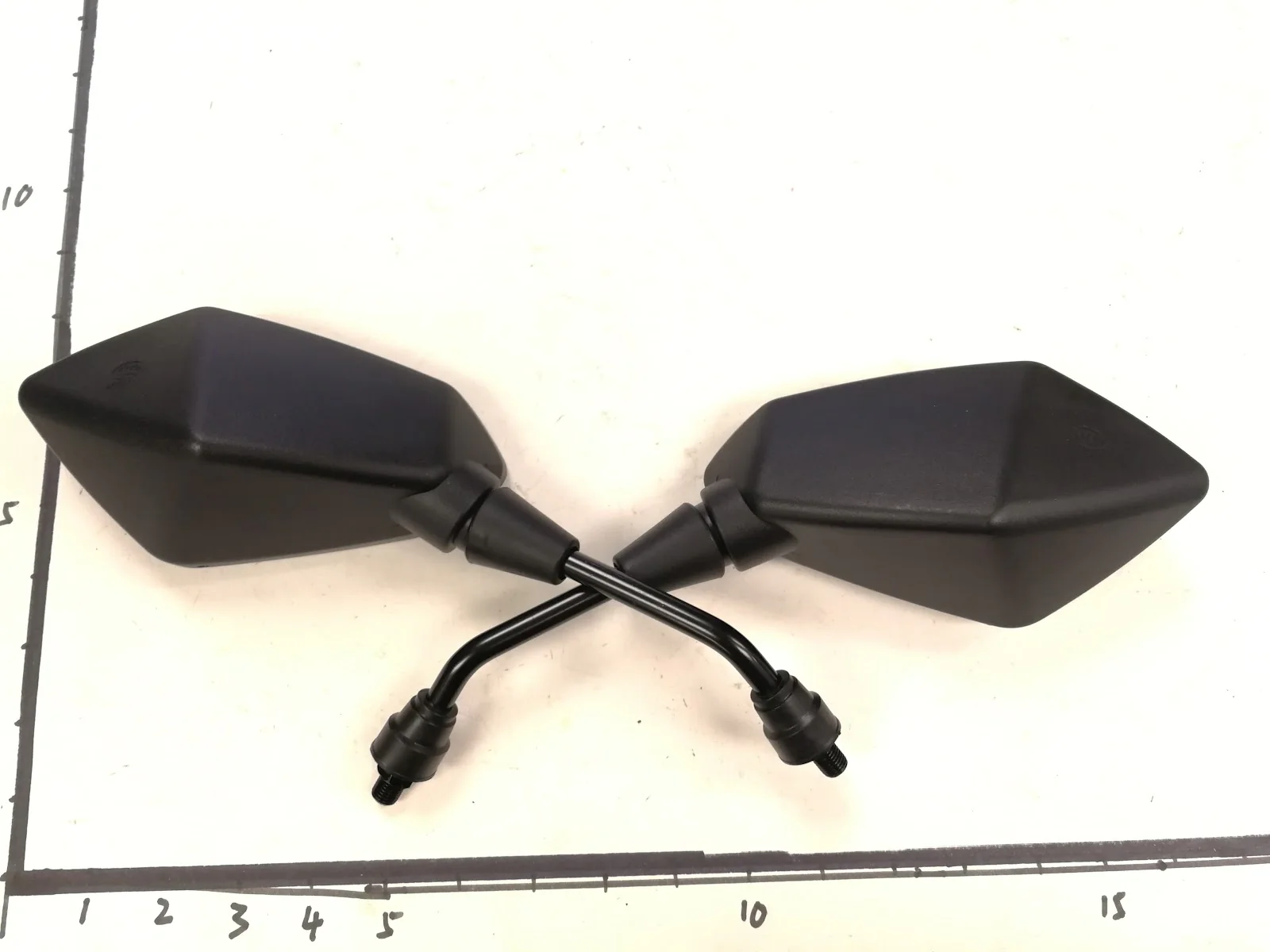 EMMO Scooter Style E-Bikes 8mm Mirror Pair