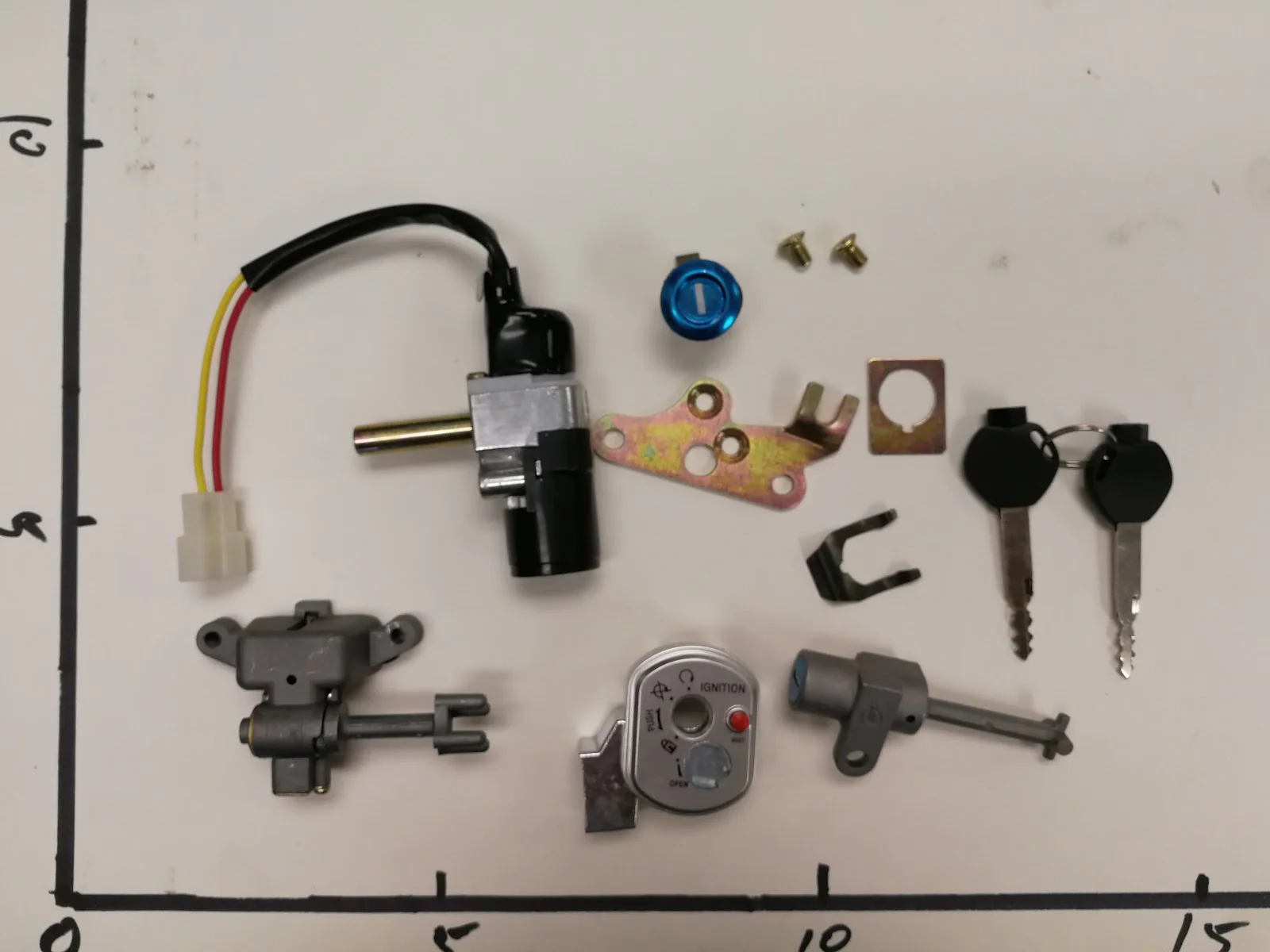 EMMO Scooter Style E-Bikes Ignition Set(Monster S)