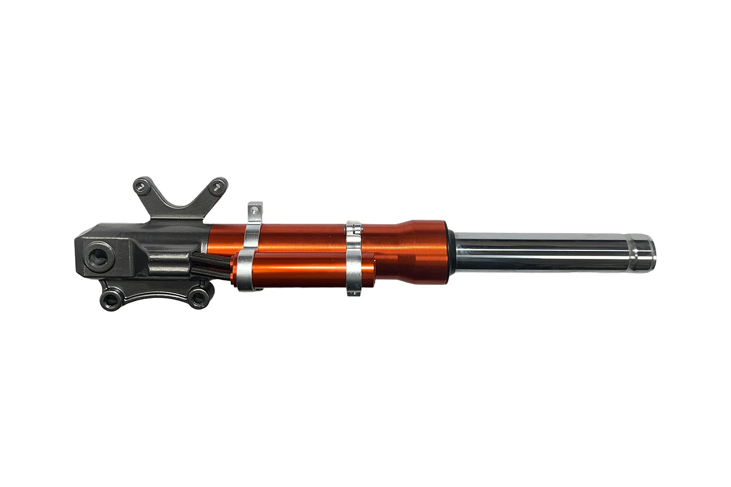 EMMO Scooter Style E-Bikes Left Front Air Shock Orange