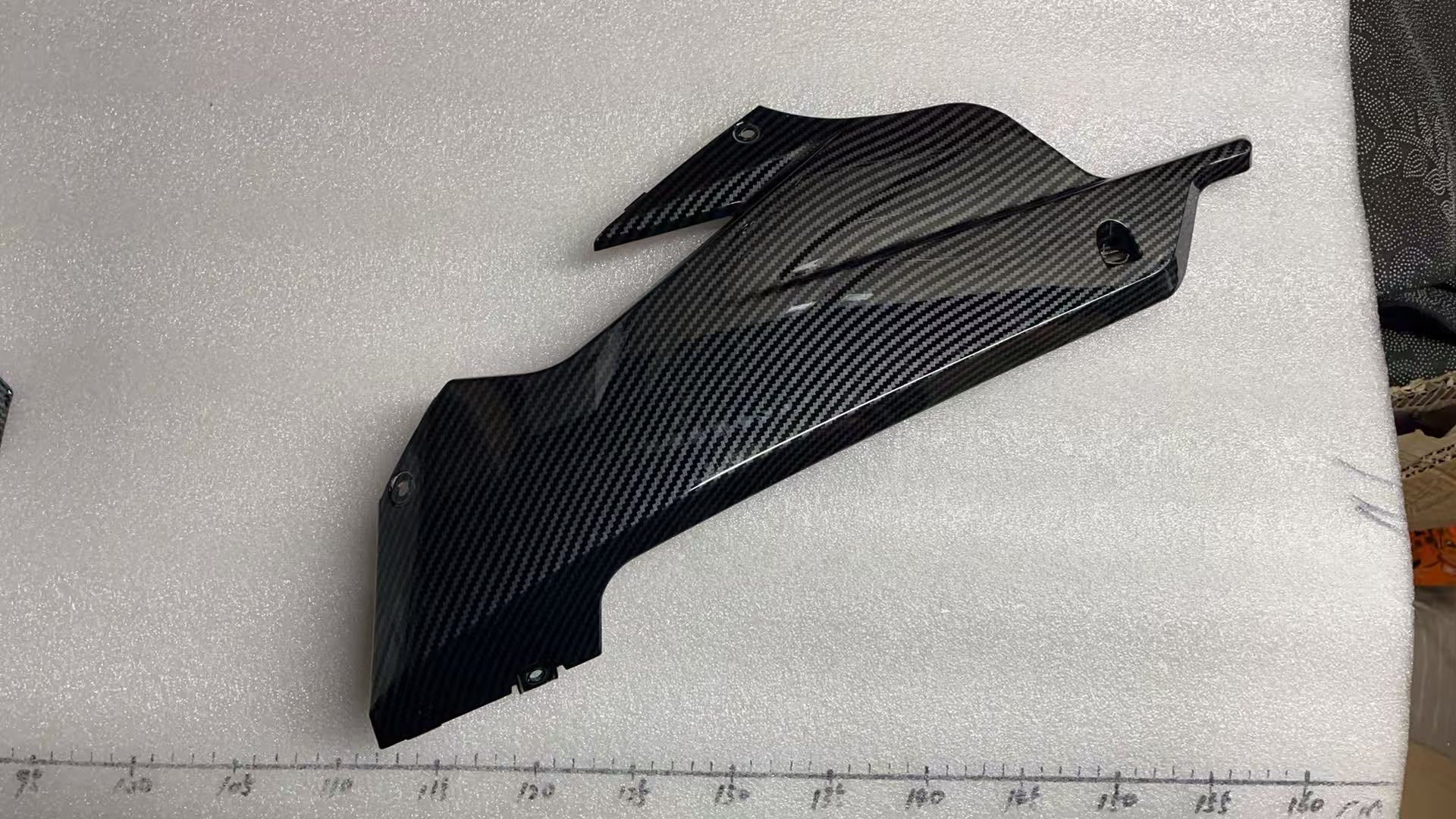 EMMO Zone GTS Left Lower Coloured Battery Panel Carbon
