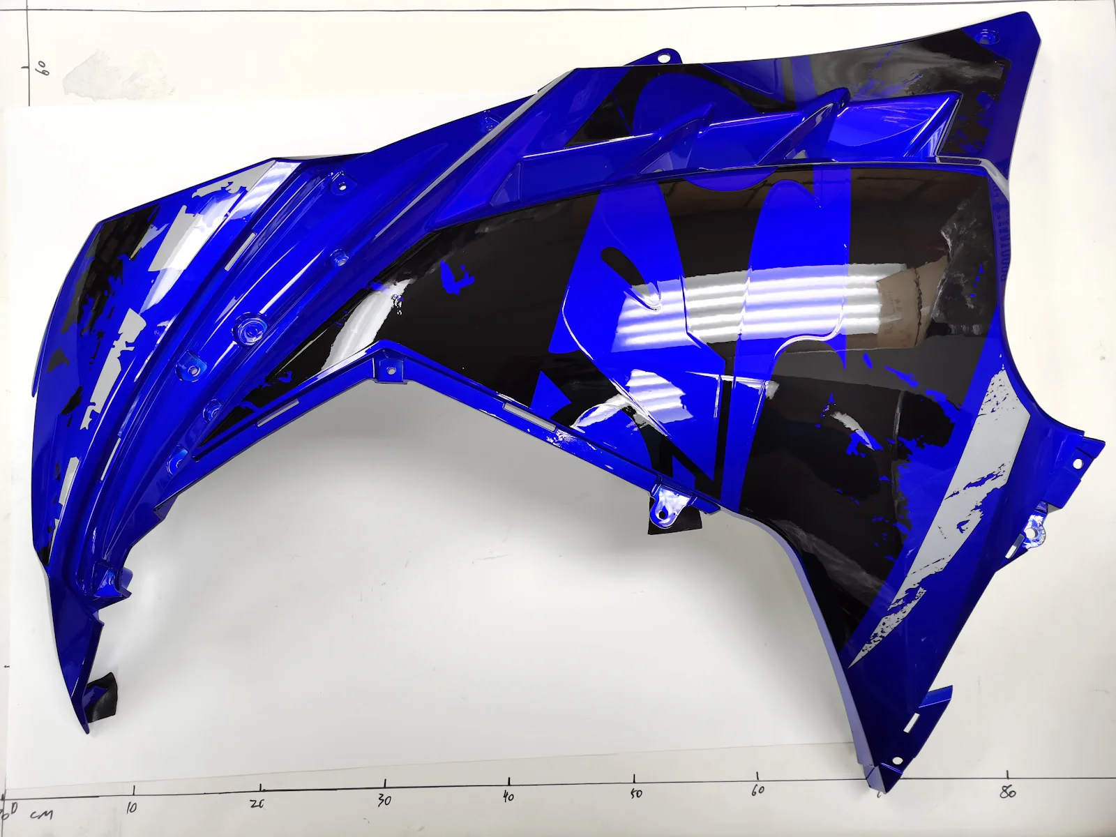 EMMO Zone GTS, Zone MAX Left Large coloured Battery Panel Blue
