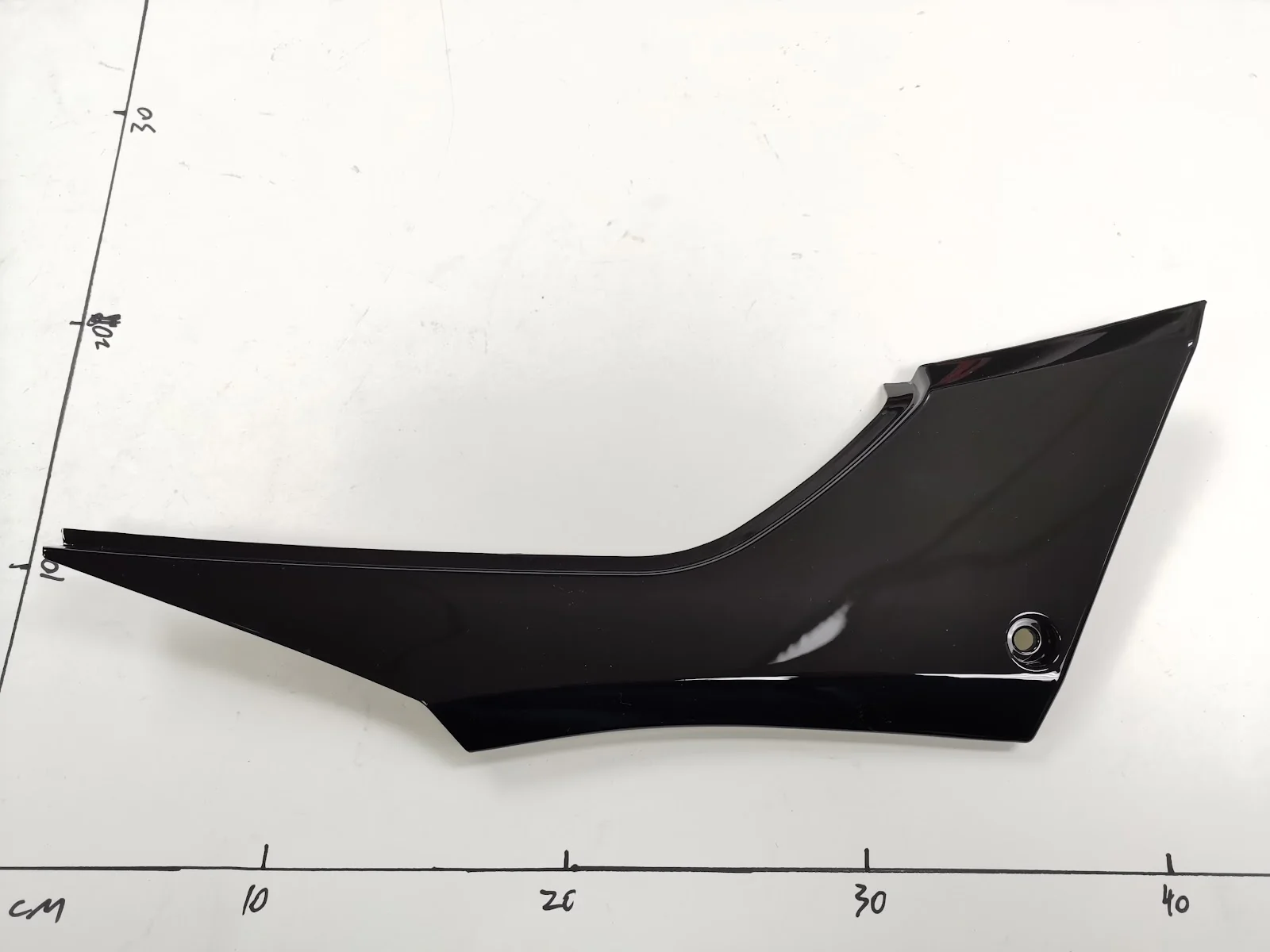 EMMO Zone GTS, Zone MAX Right Coloured Panel under driver seat Black