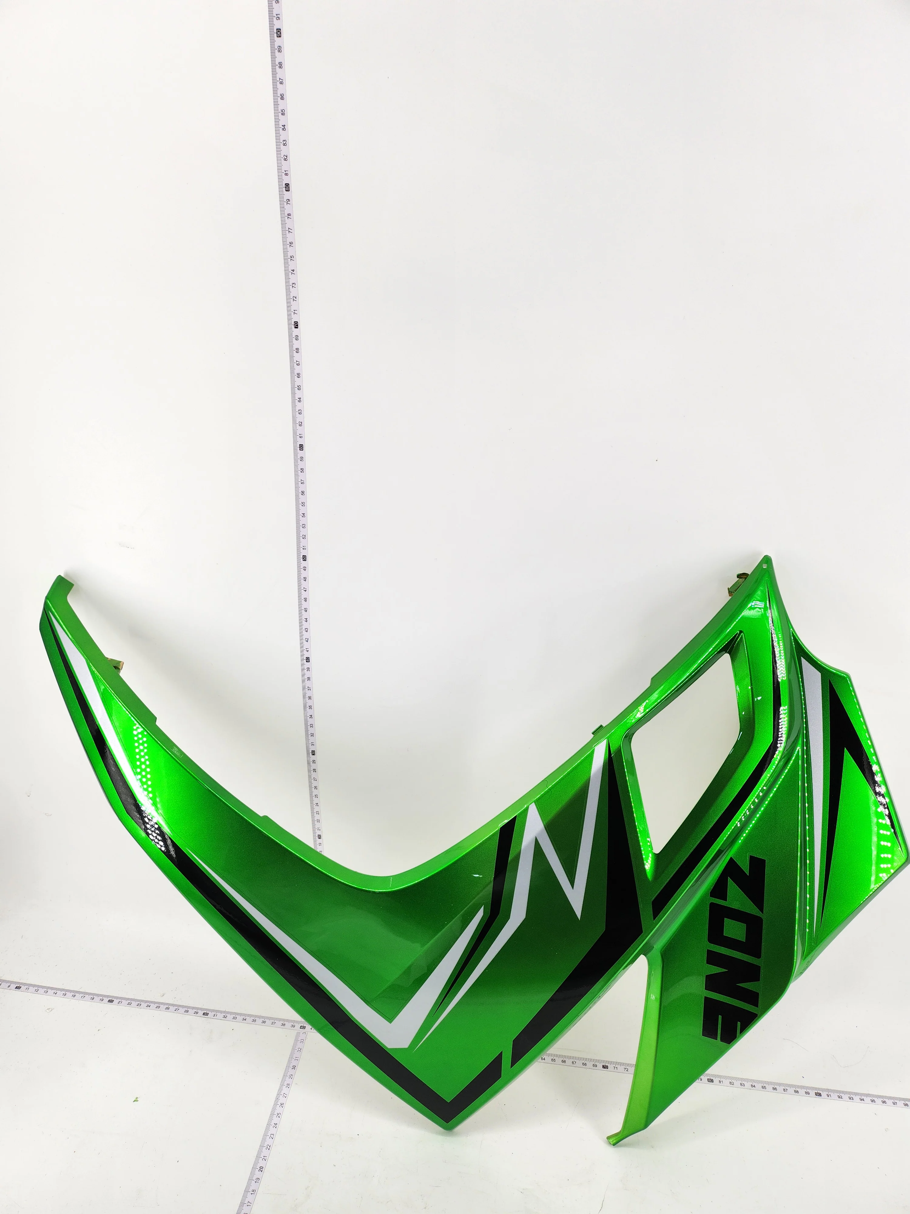 EMMO Zone II GTS, Zone II MAX Left front upper guard plate green