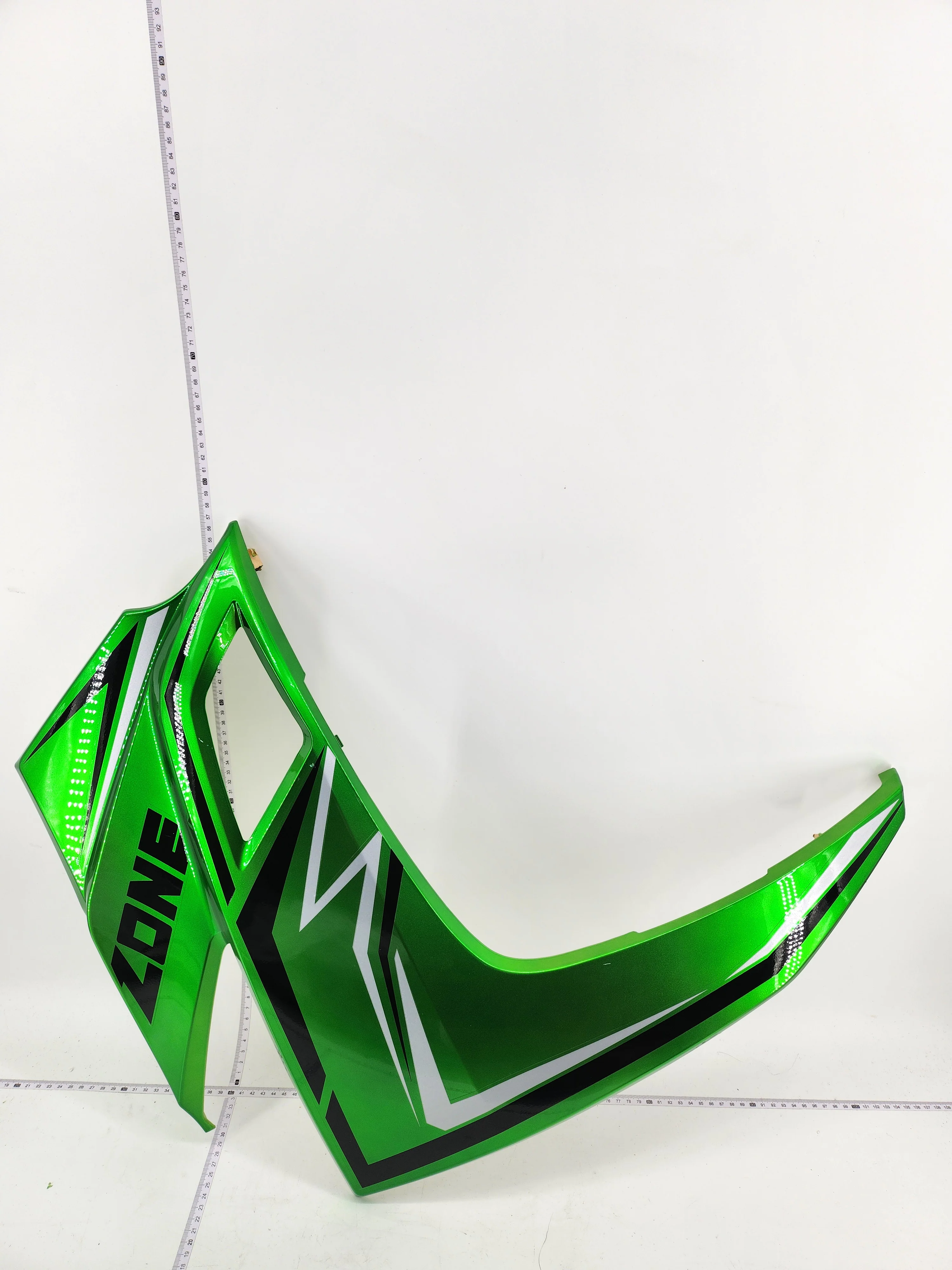 EMMO Zone II GTS, Zone II MAX Right front upper guard plate green