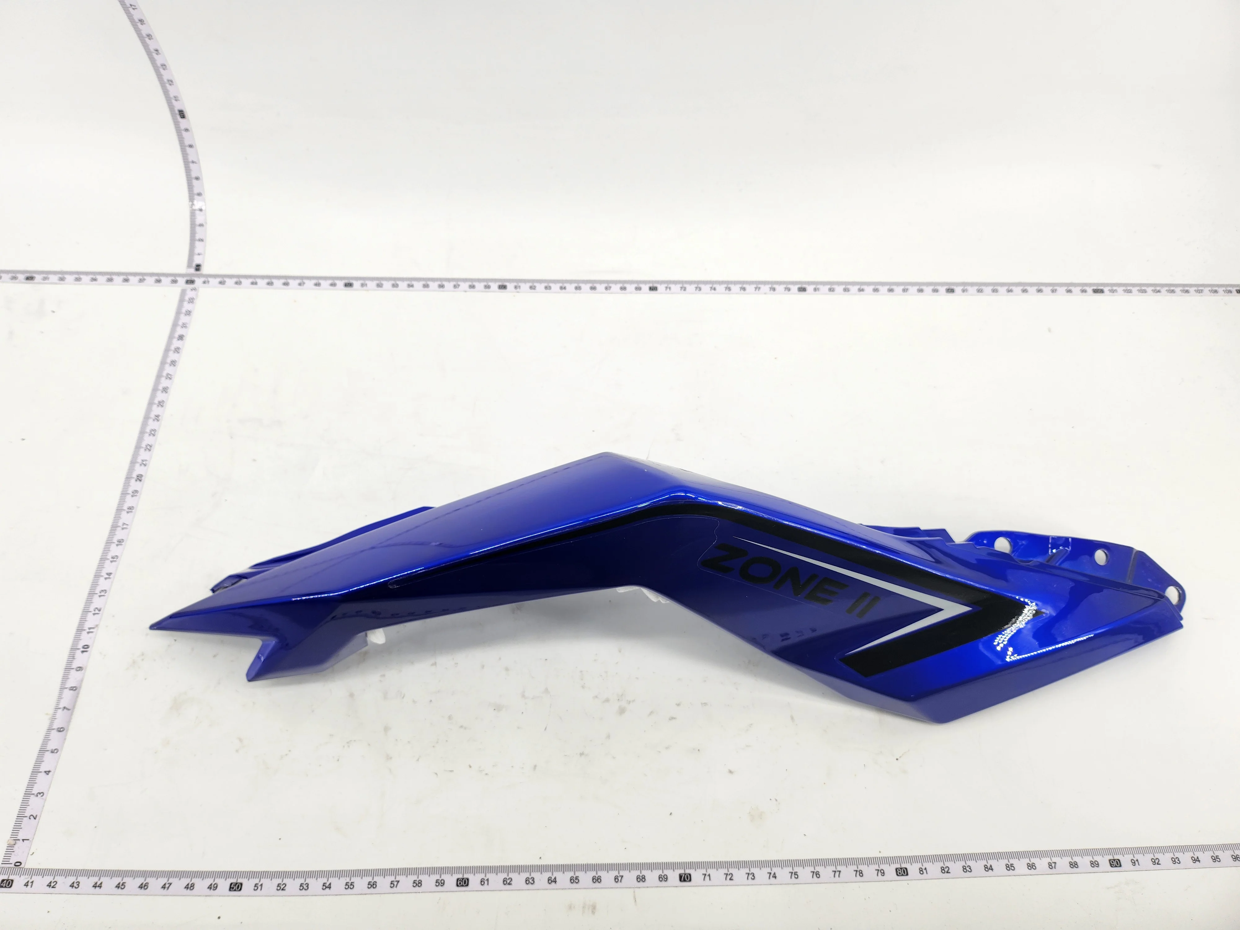 EMMO Zone II GTS, Zone II MAX Right rear guard plate blue