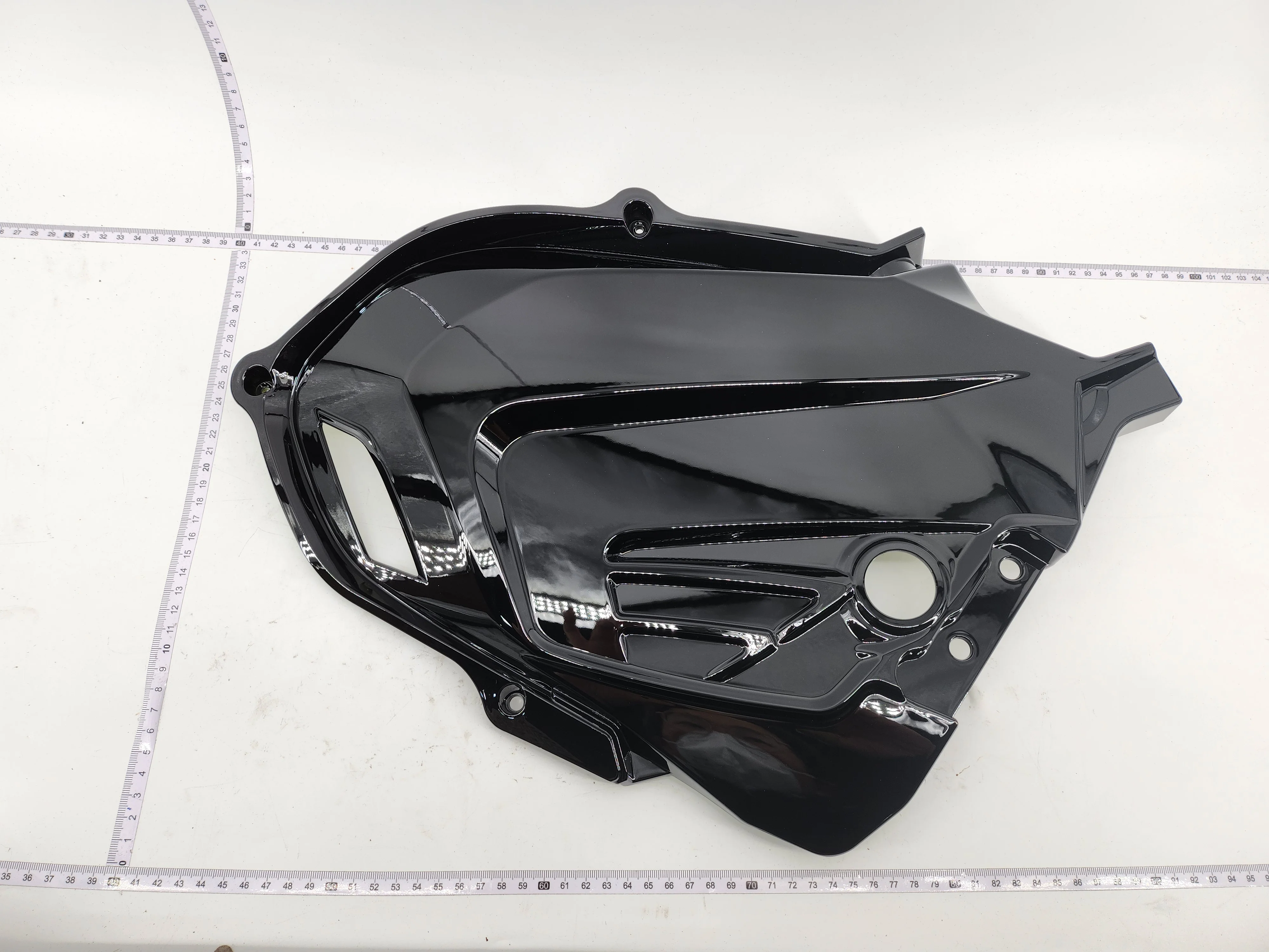EMMO Zone II GTS, Zone II MAX Sports car left rear guard plate black