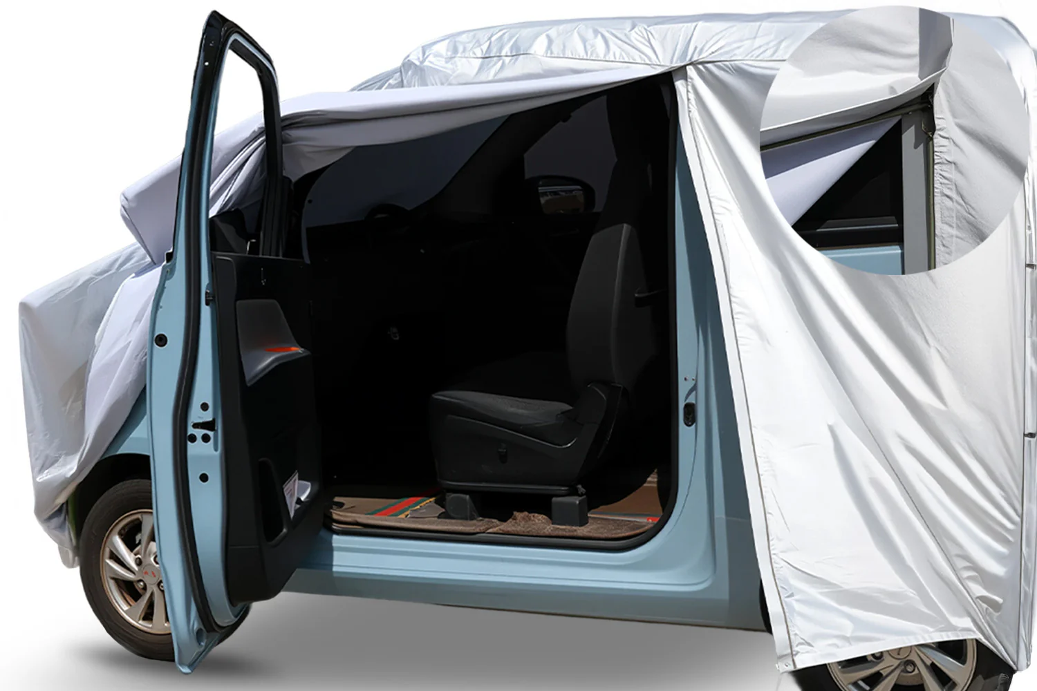 Full Enclosed Mobility Scooter Rain Cover - Image 3