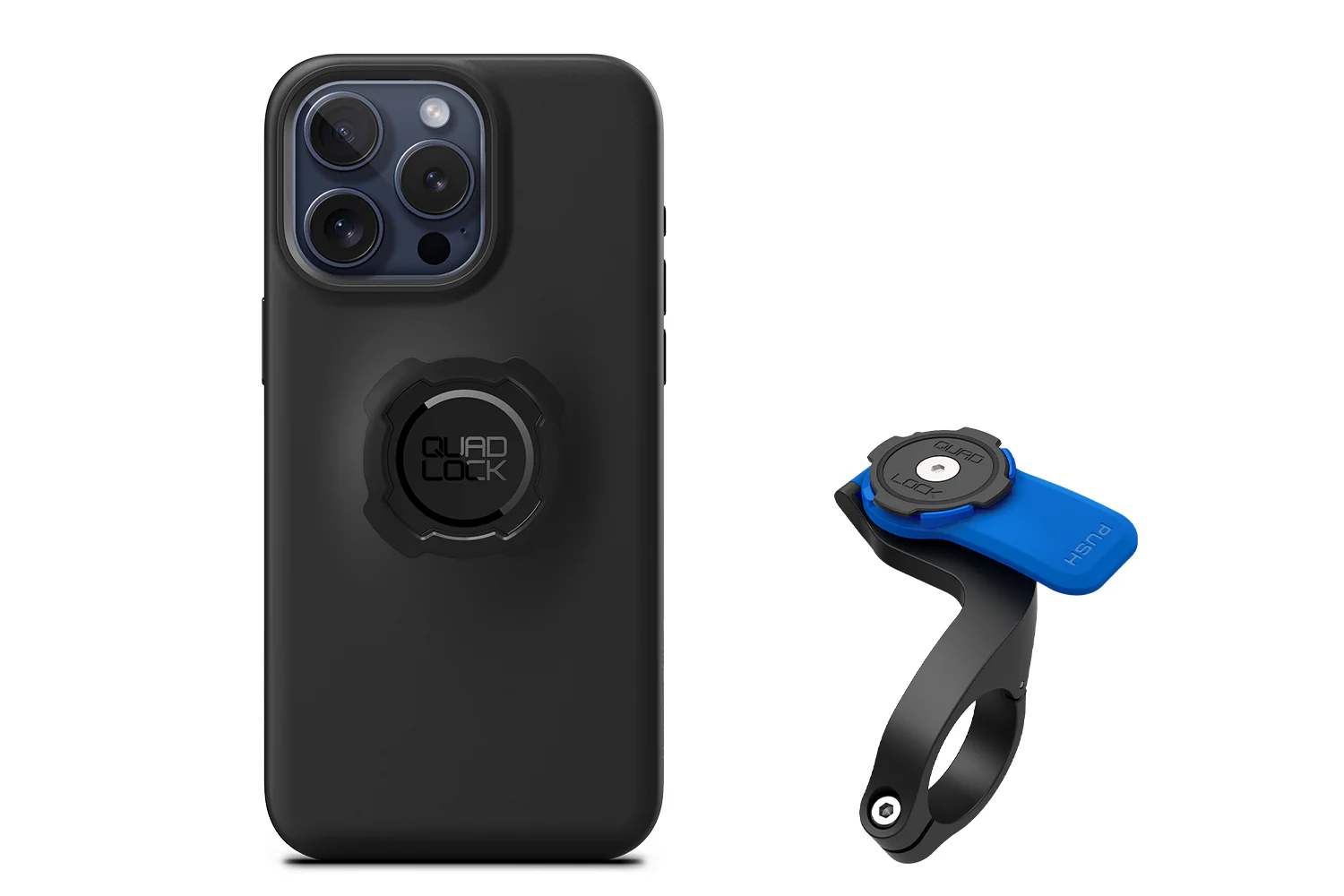 Quad Lock® iPhone Case + Bicycle Handlebar Mount Combo - Image 11