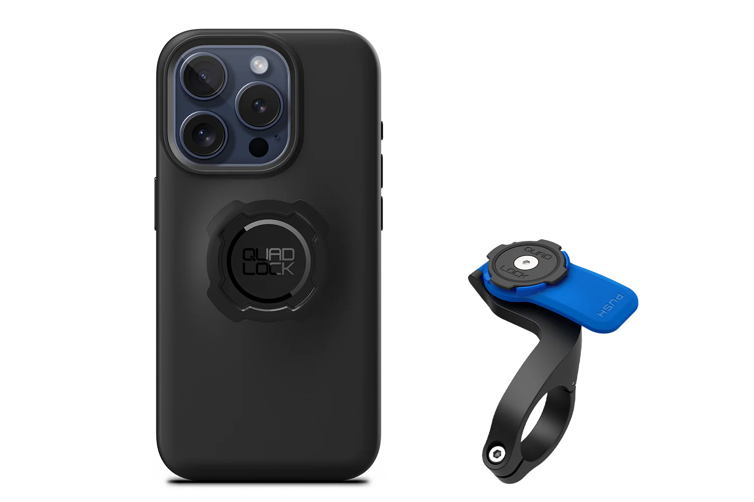 Quad Lock® iPhone Case + Bicycle Handlebar Mount Combo - Image 9