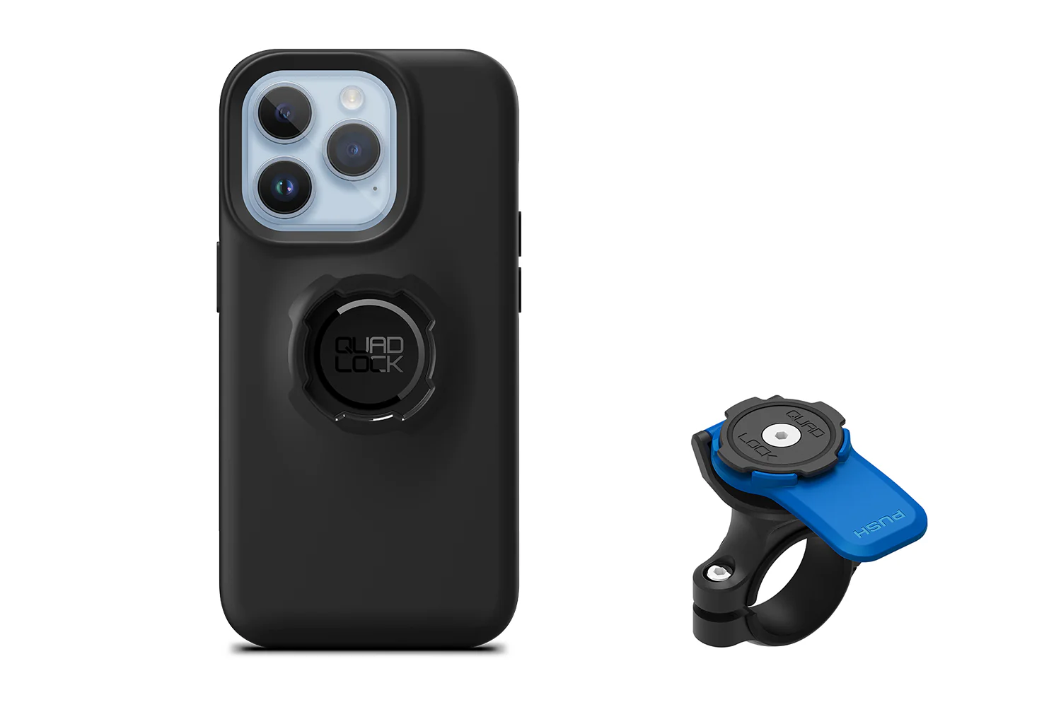Quad Lock® iPhone Case + Motorcycle Handlebar Mount Combo - Image 12