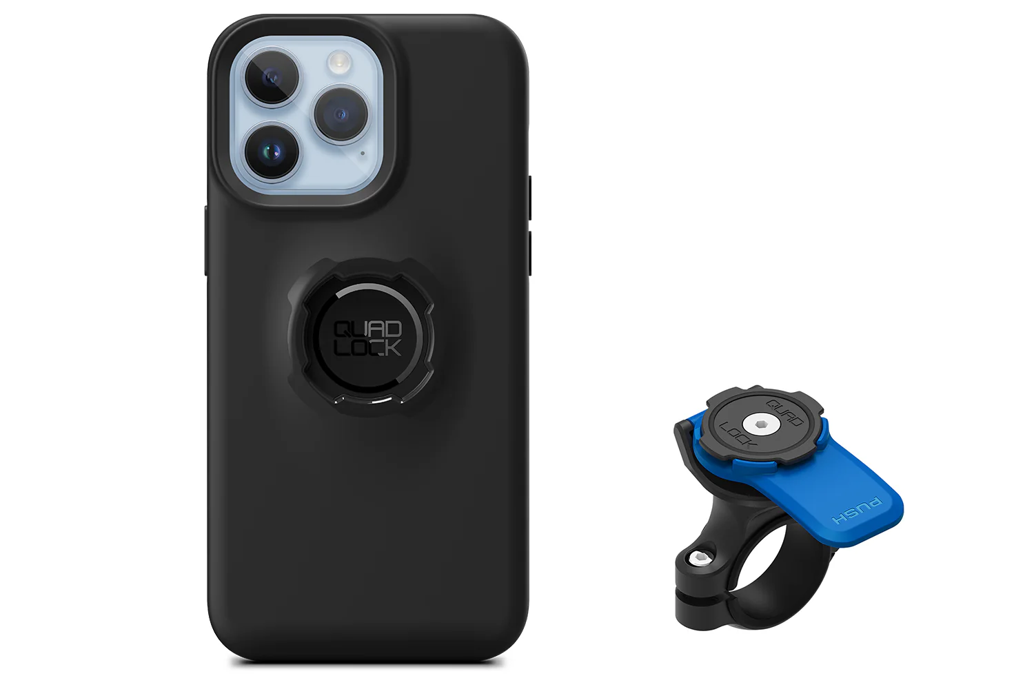 Quad Lock® iPhone Case + Motorcycle Handlebar Mount Combo - Image 14