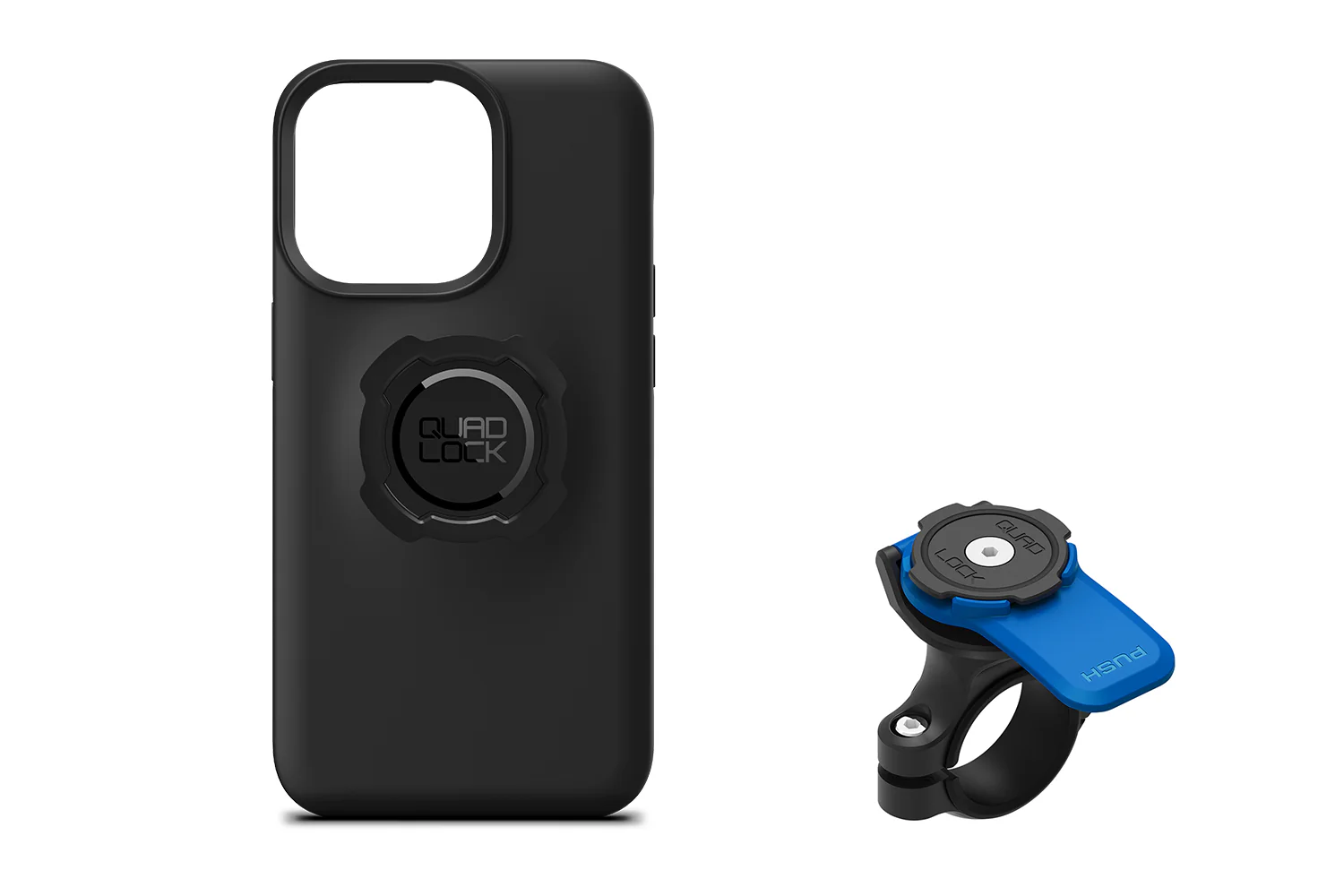 Quad Lock® iPhone Case + Motorcycle Handlebar Mount Combo - Image 16