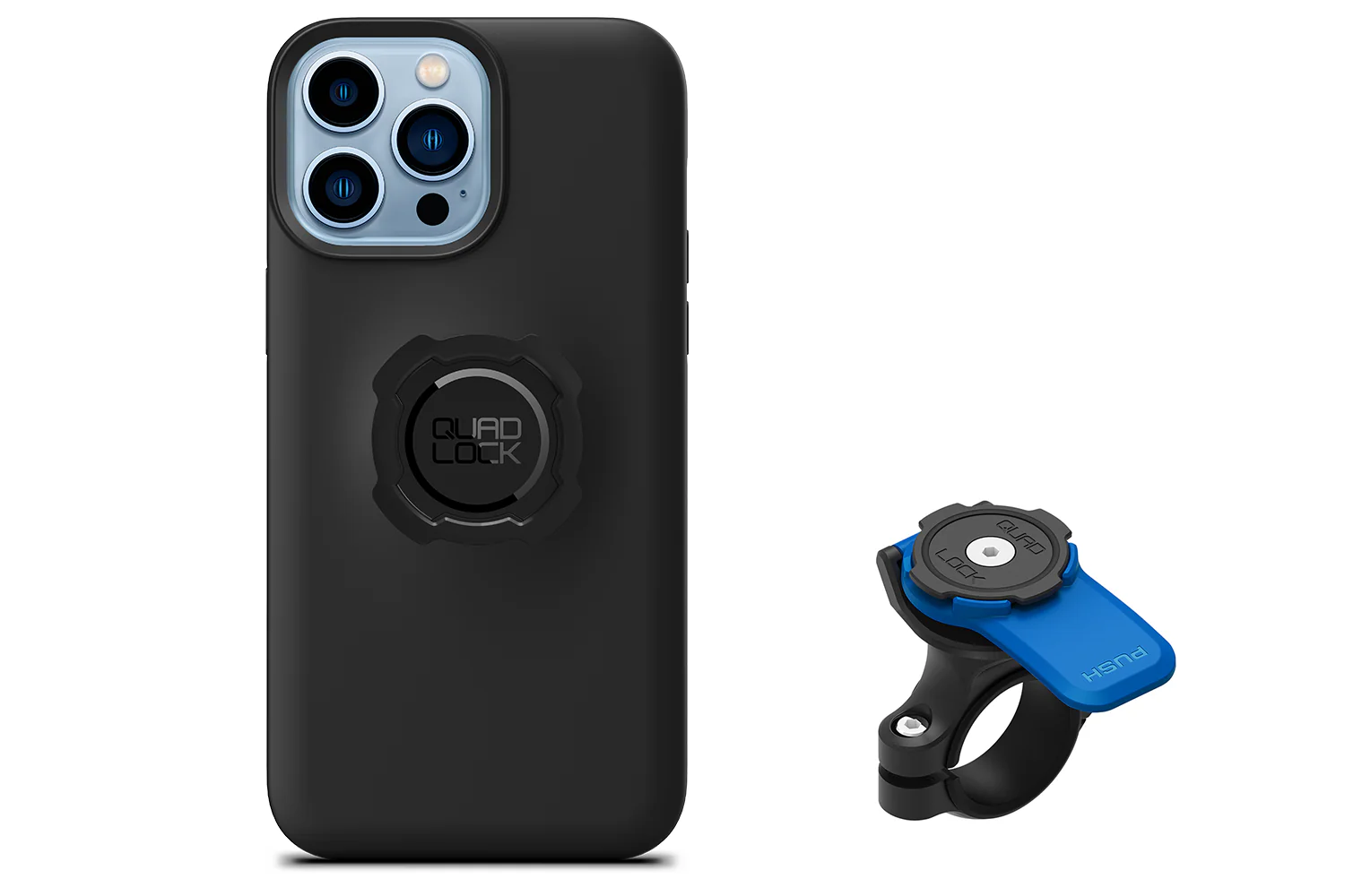 Quad Lock® iPhone Case + Motorcycle Handlebar Mount Combo - Image 17