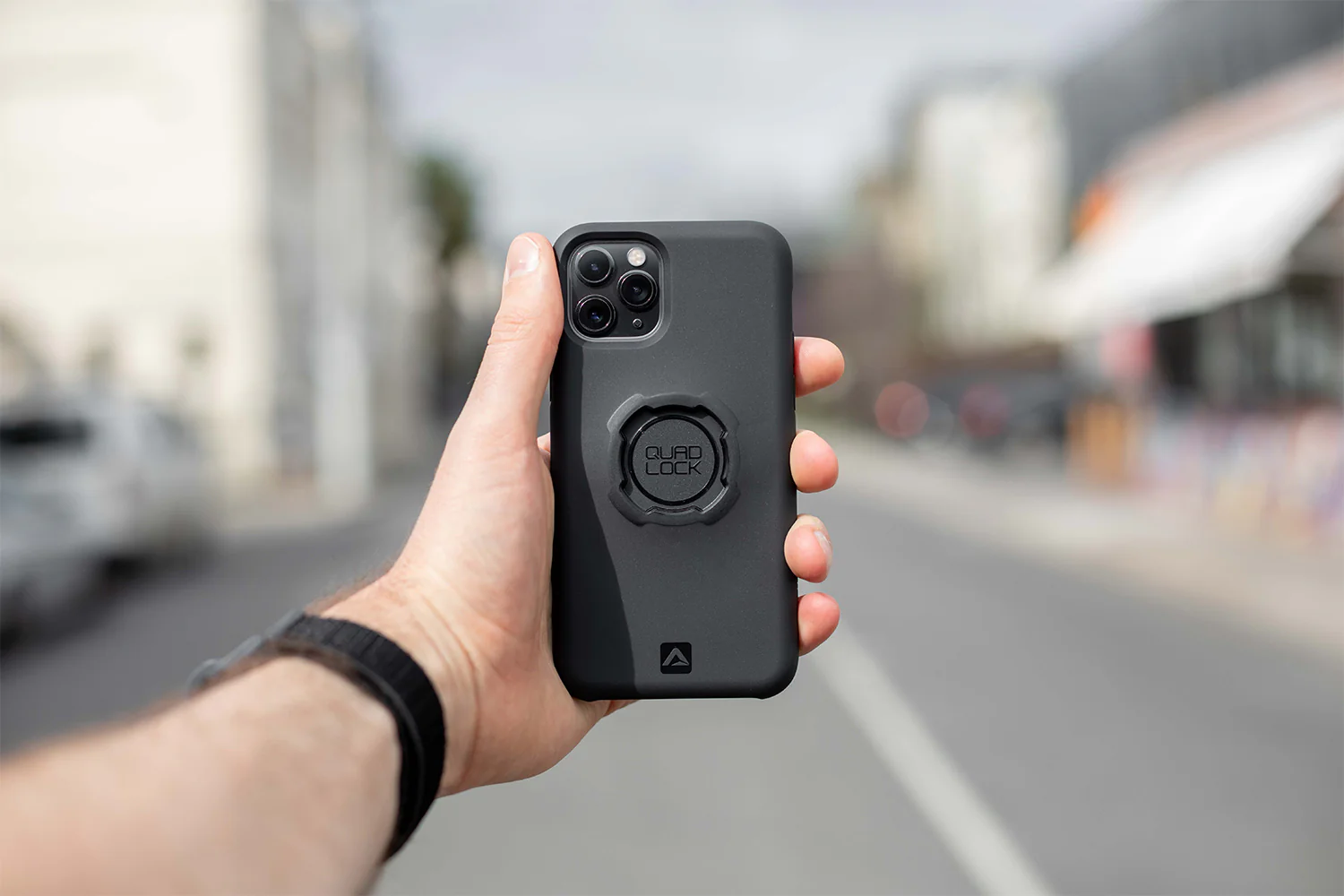 Quad Lock® iPhone Case + Motorcycle Handlebar Mount Combo - Image 6