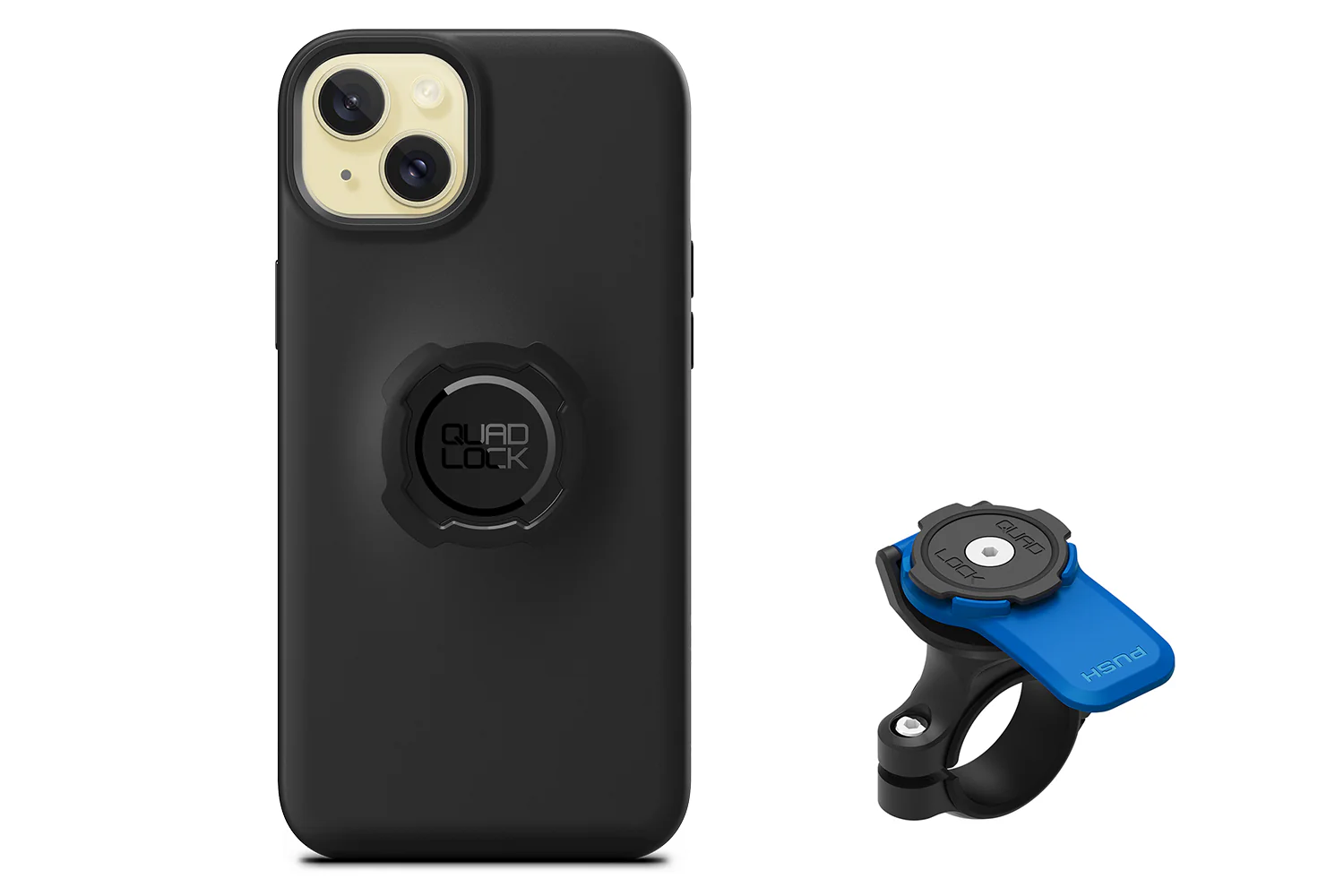 Quad Lock® iPhone Case + Motorcycle Handlebar Mount Combo - Image 9