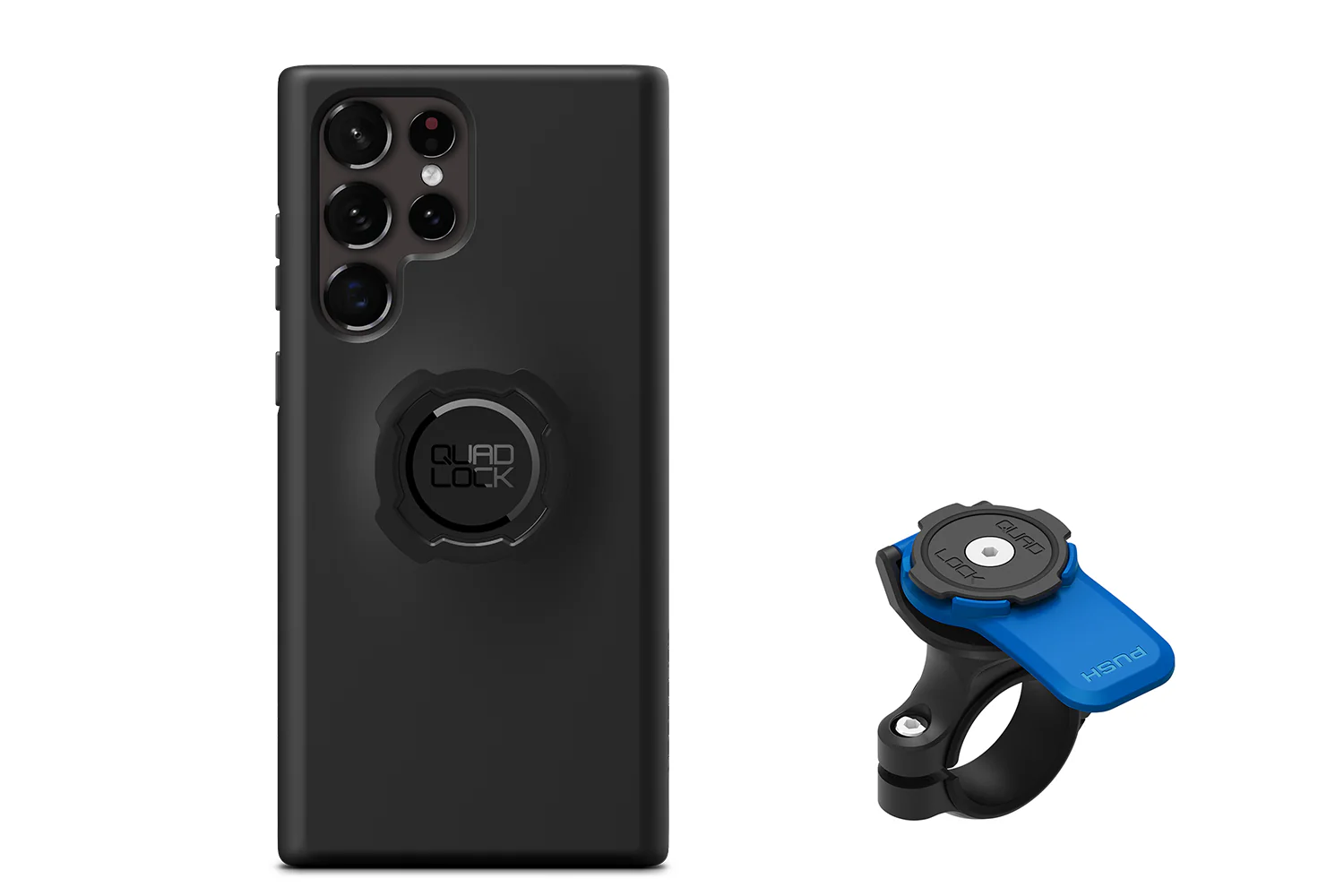 Quad Lock® Samsung Case + Motorcycle Handlebar Mount Combo - Image 12
