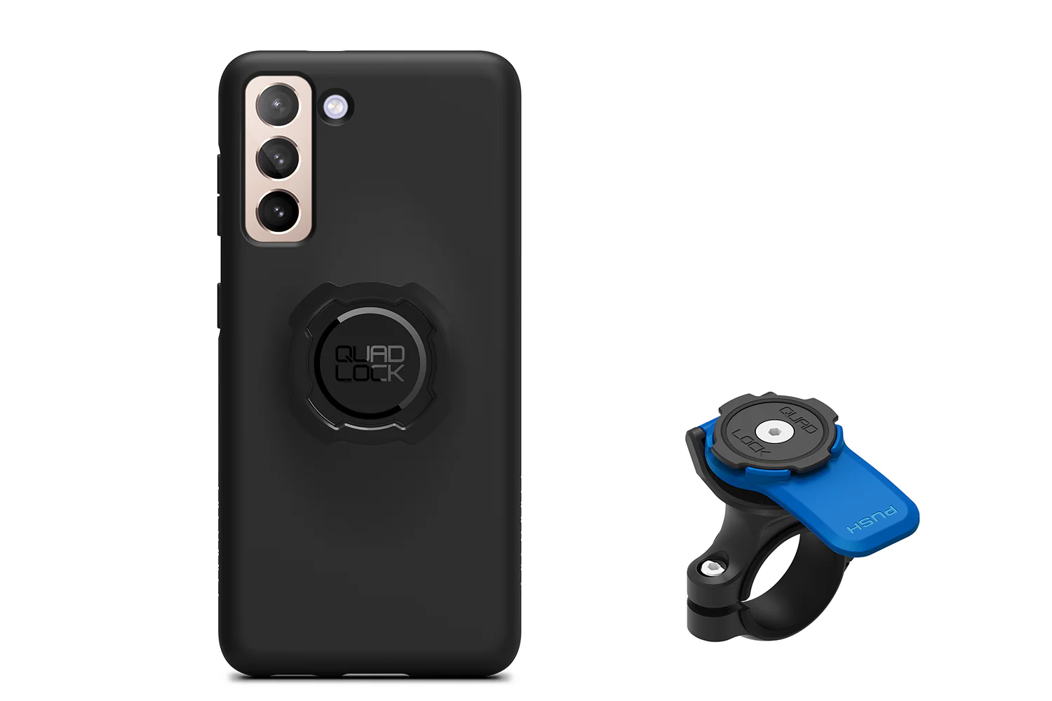 Quad Lock® Samsung Case + Motorcycle Handlebar Mount Combo - Image 13