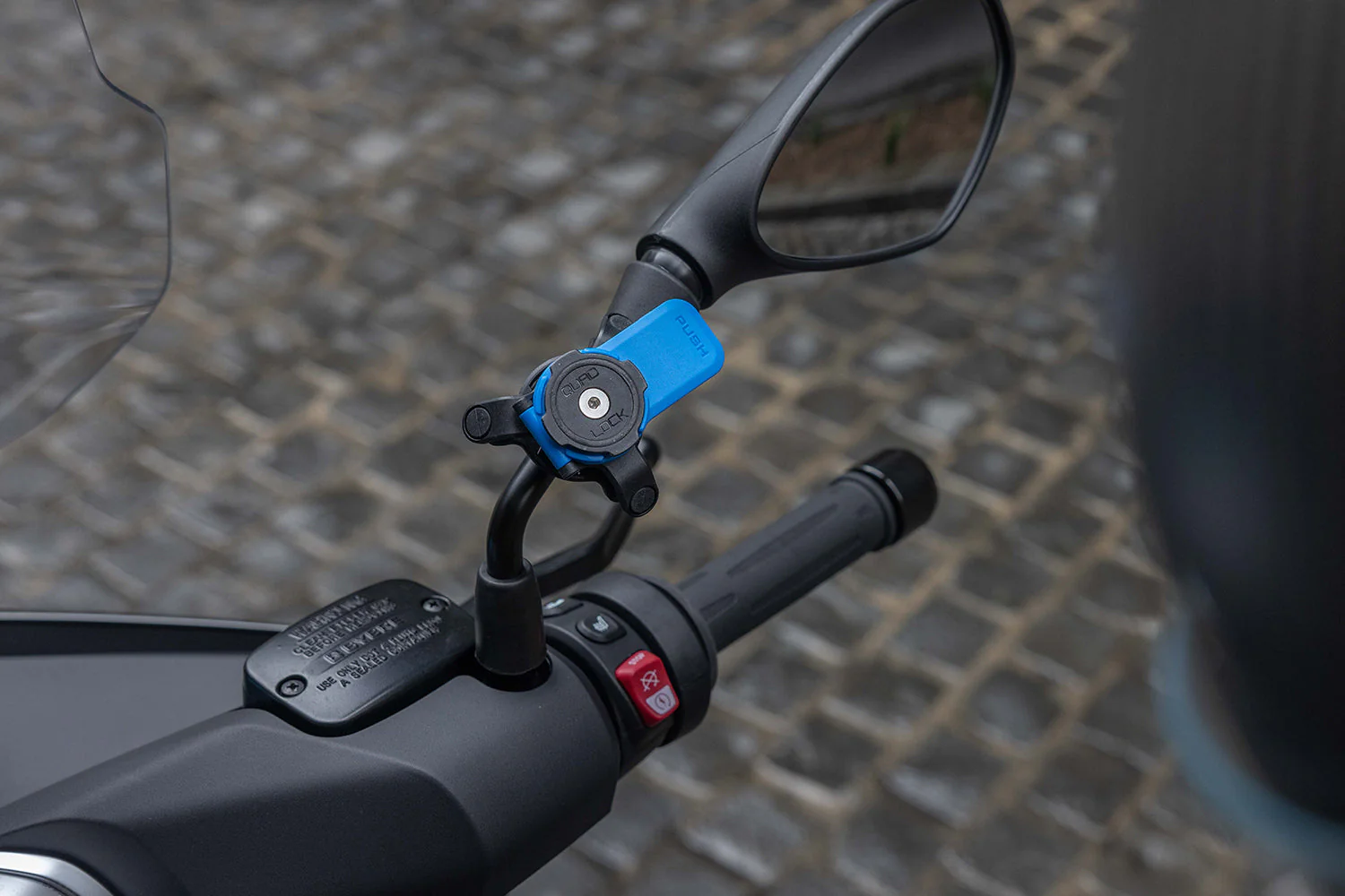Quad Lock® Universal Phone Adaptor + Scooter Mirror Mount Combo - Image 7