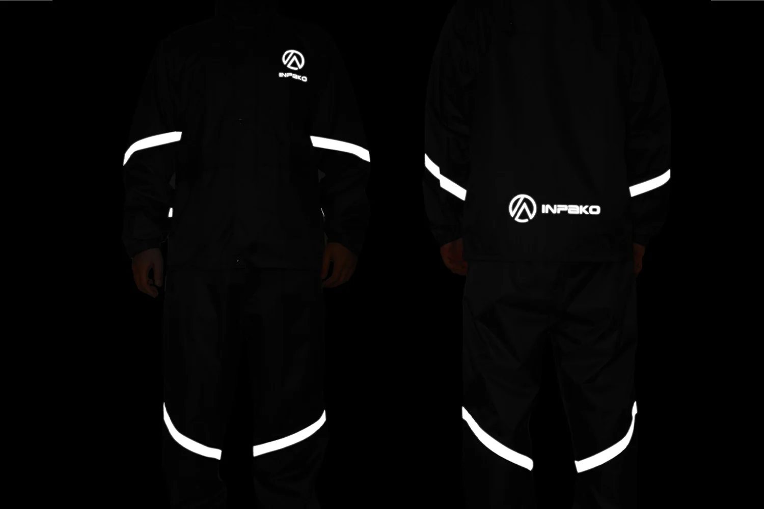 Reflective Riding Rain Suit - Image 4