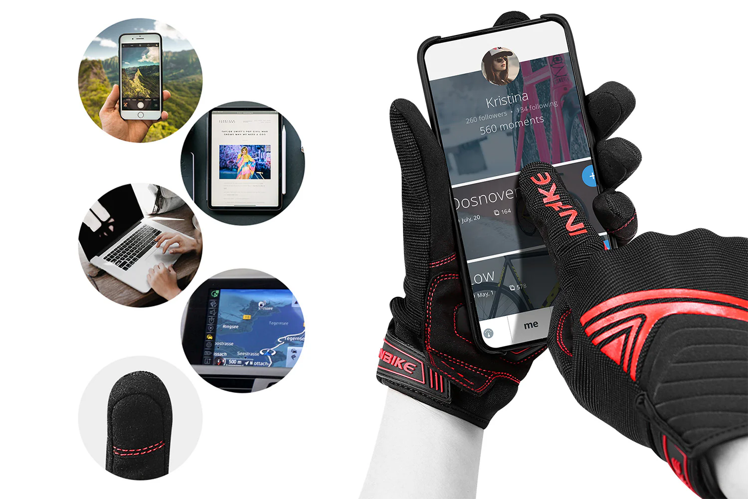 Motorcycle Gloves - Image 2