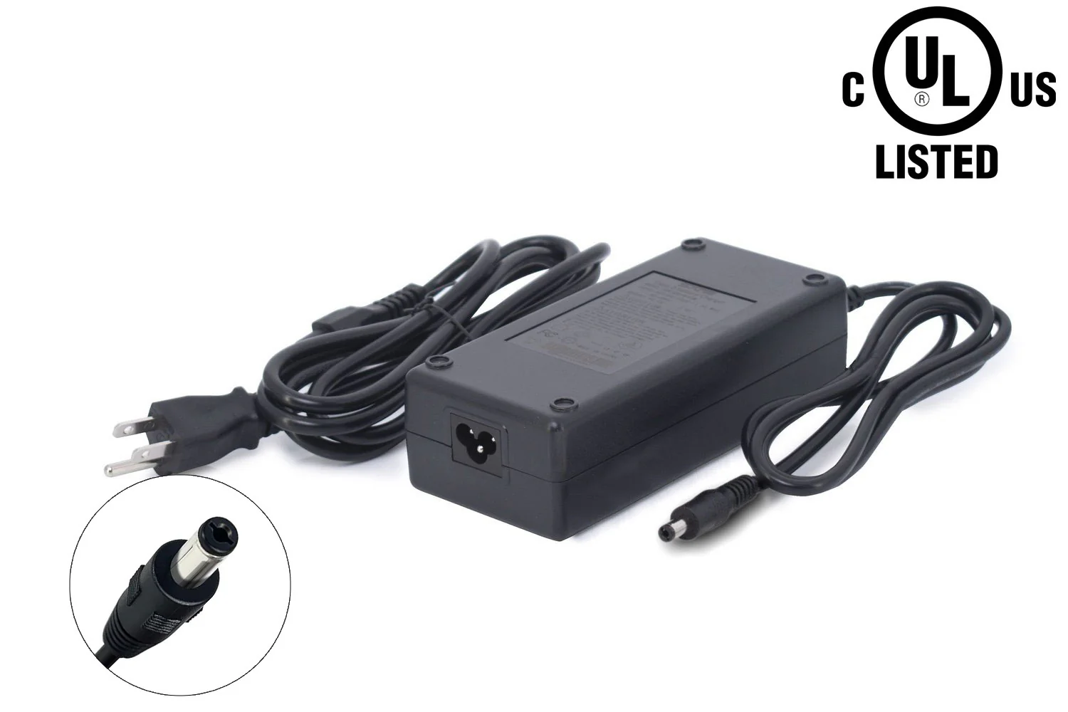 UL/TUV Certified 36V 2A Lithium Charger - DC Plug