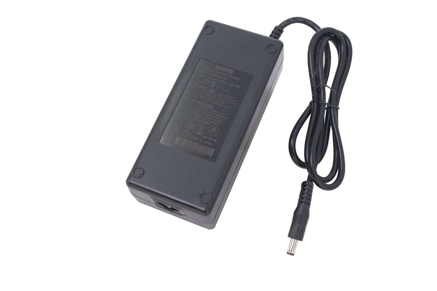 UL/TUV Certified 36V 2A Lithium Charger - DC Plug - Image 2