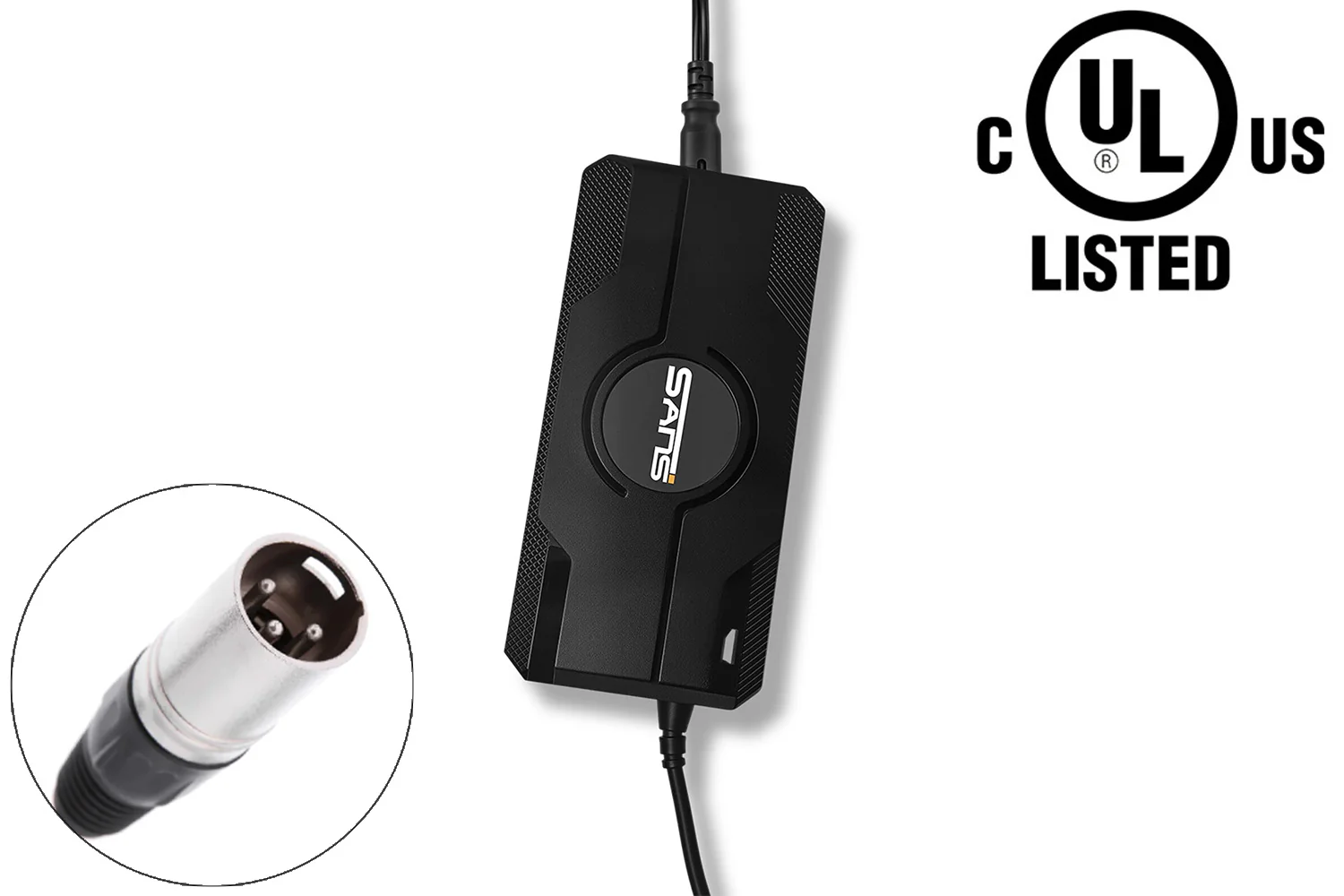 UL/TUV Certified 48V Lithium E-Bike Charger - Mic Plug