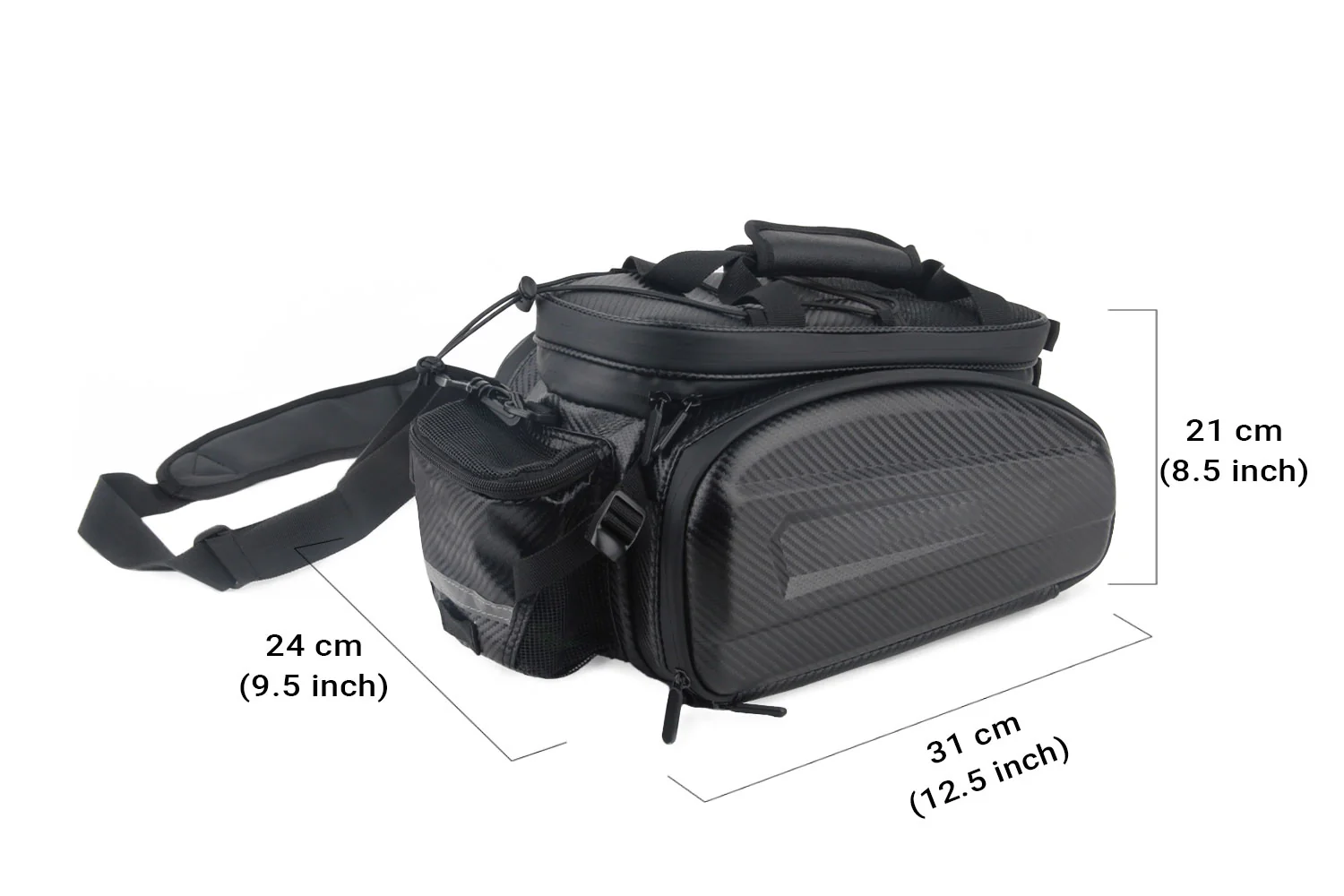 Extendable Bicycle Rack Bag - Image 2